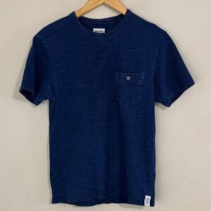 Todd Snyder Pocket Tee Blue Short Sleeve Crewneck size S Casual Spring Summer